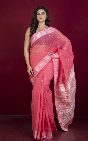 Bengal Handloom Cotton Baluchari Saree