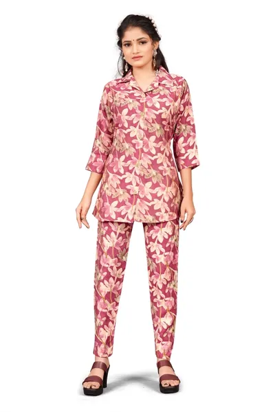 Raave Straight Printed  Co Ord Kurta Set For Women