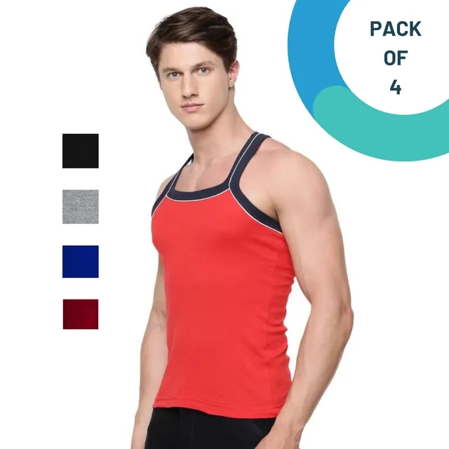 Pack of Four Doria Gym Vests