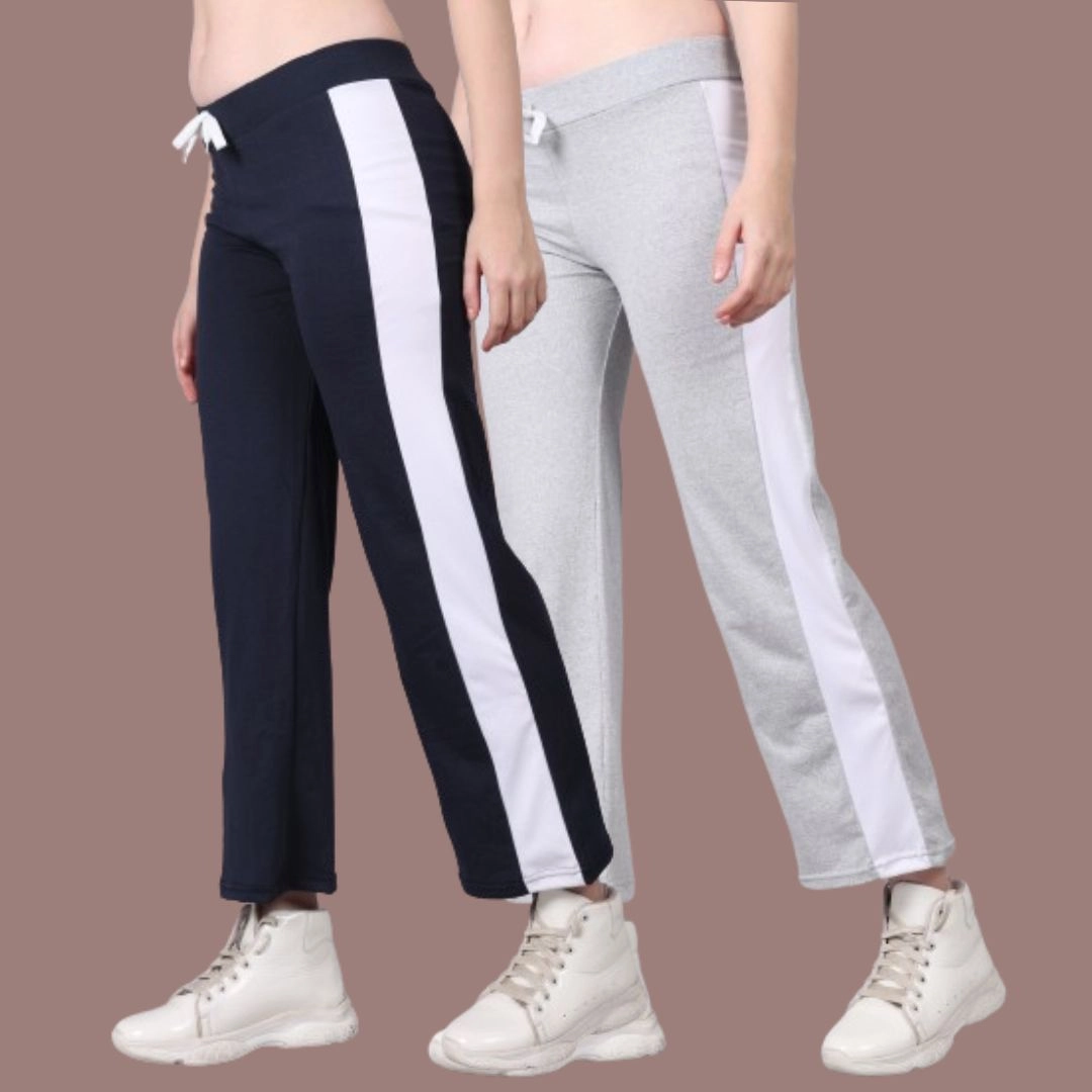 Pack of 2 Stripe Track Pant For Women