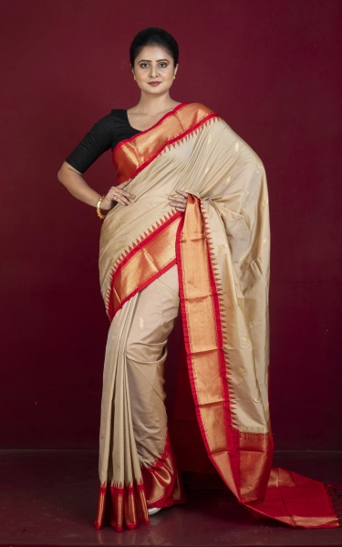 Blended Gadwal Silk Saree