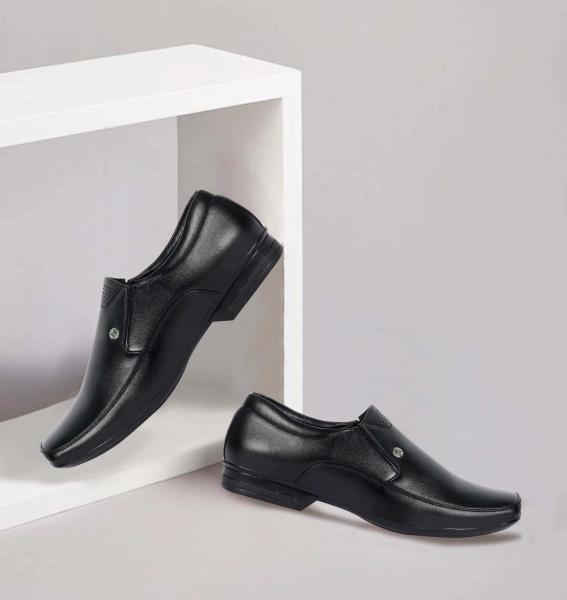 Black Formal Ortho care Shoes For Men