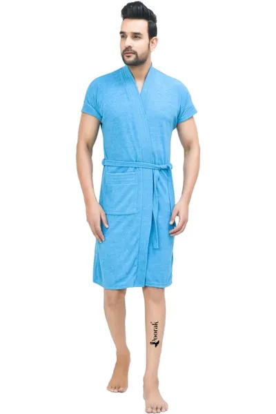 Terry Bathrobe For Men Fit Upto 42 inches Ferozi