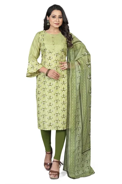 Women's Designer Magic Foil Print Kurta Set