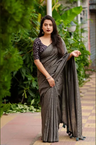 Soft Silk Jacquard Saree