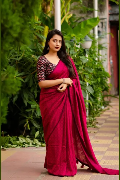 Soft Silk Jacquard Saree