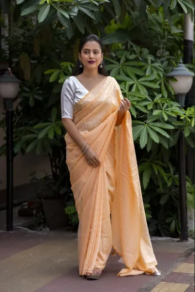 Self Jaquard Saree