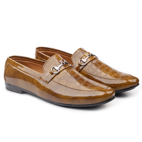 Men's Tan Casual Latest Slip-on Shoe