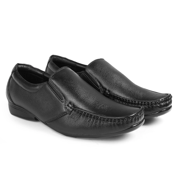 Men's Black Leather Office Wear Formal Shoes