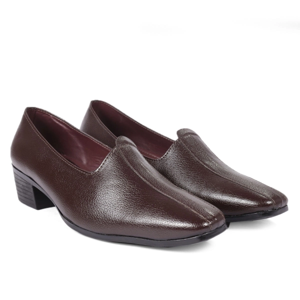 Men's Height Increasing Elevator Casual Slip-on Punjabi jutti