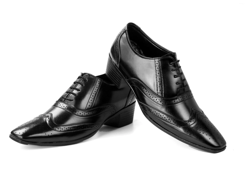 Men's Height Increasing Elevator Formal Oxford Shoes