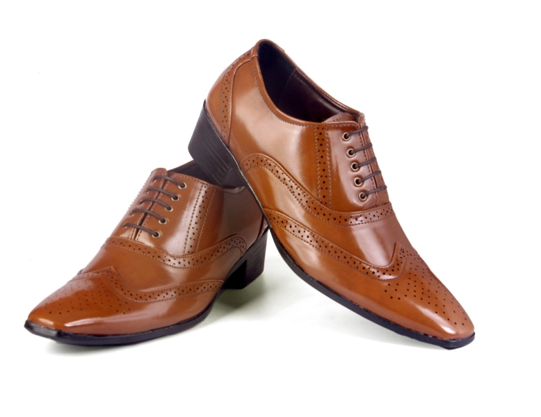 Men's Height Increasing Elevator Formal Oxford Shoes