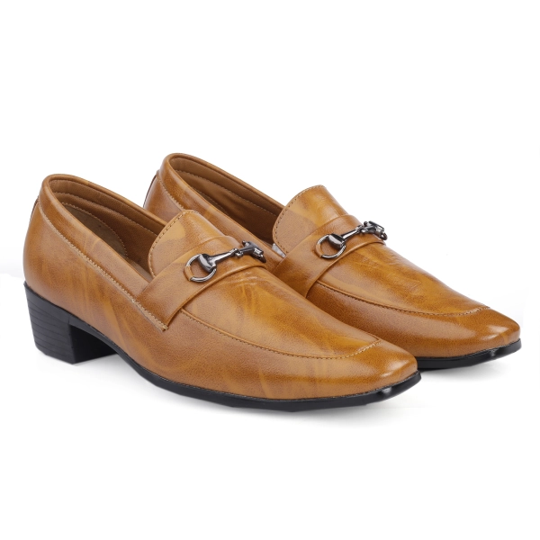 Men's Height Increasing Elevator Formal Slip-on Shoes