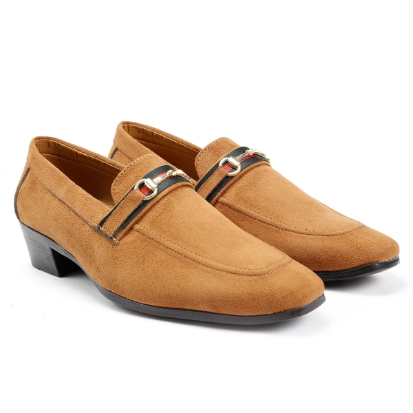 Men's Height Increasing Elevator Casual Moccasins Shoes