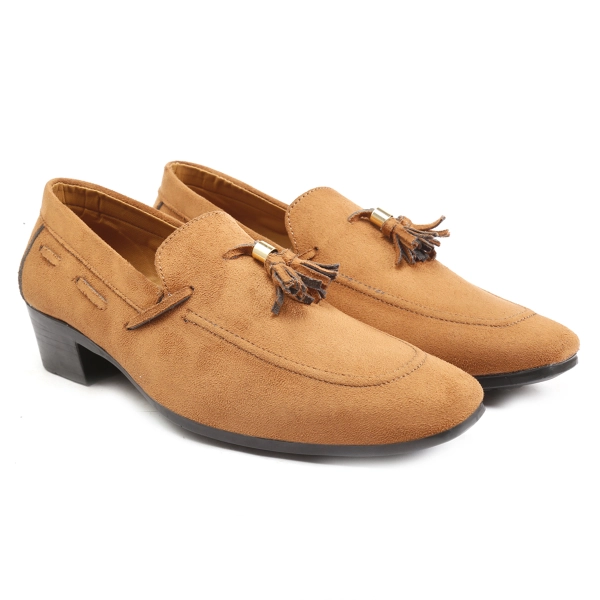 Men's Height Increasing Elevator Casual Moccasins Shoes