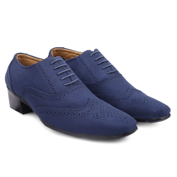 Men's Height Increasing Elevator Casual Lace-Up Shoes