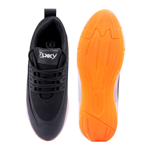 Men's 3 Inch Hidden Height Increasing Stylish Casual Sports Lace-Up Shoes with Eva Sole.