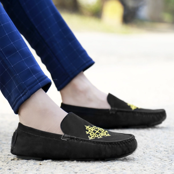 Men's Casual Suede Material Driving and Loafers Shoes