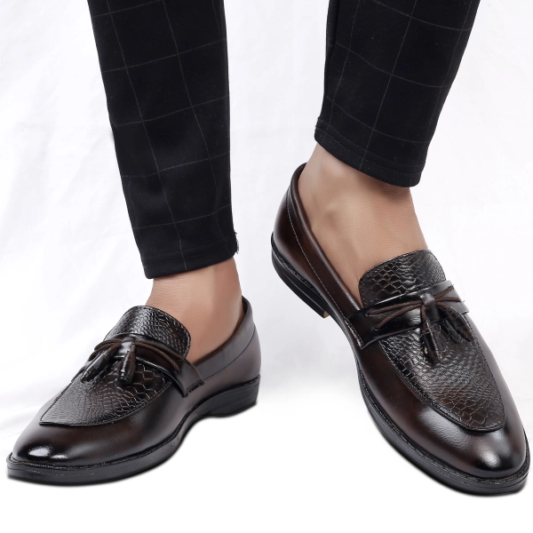 Men's Stylish Casual Faux Leather Slip-On Shoes