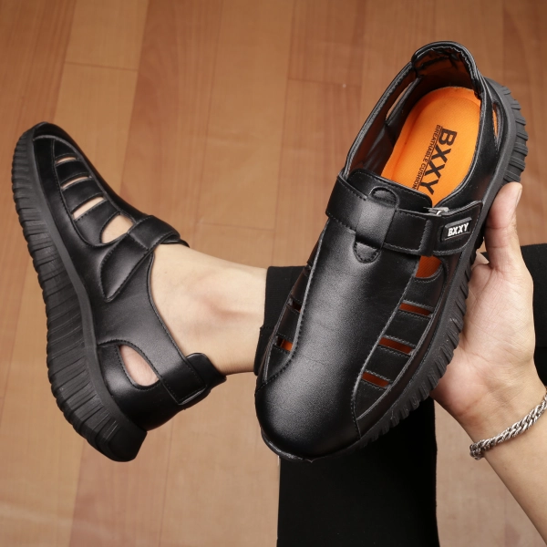 Men's Latest PU Upper Casual Roman Sandals