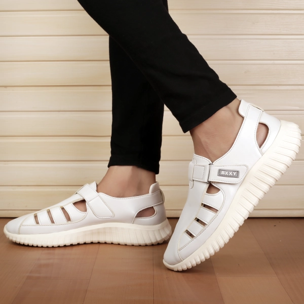 Men's Latest PU Upper Casual Roman Sandals