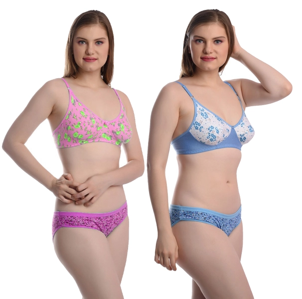 Lingerie Set For Girls And Women (pack of 2)