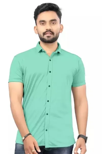 Aquamarine Casual Wear Regular Fit Shirt For Men