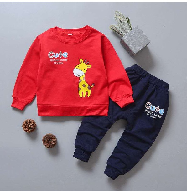 Kids Full Sleeves T-shirt And Pant Set