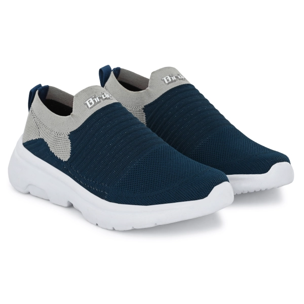 Men's Casual Blue and Grey Shoe's Lightweight Design