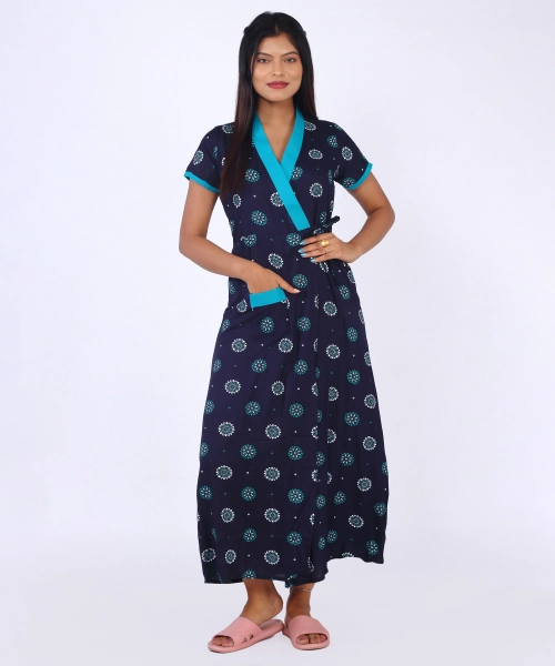 Exclusive Premium Printed Housecoat For Women