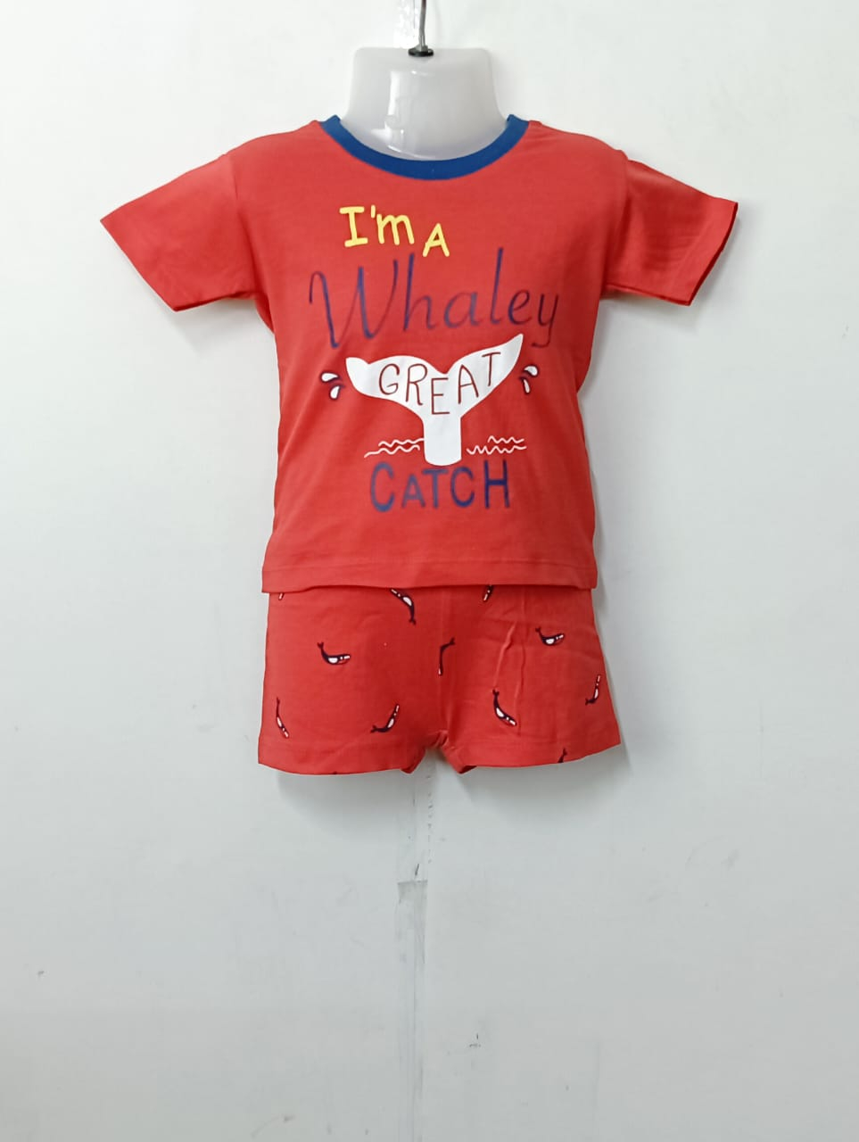 Baby Boys Graphic Printed Pure Cotton T-shirt Short Pant