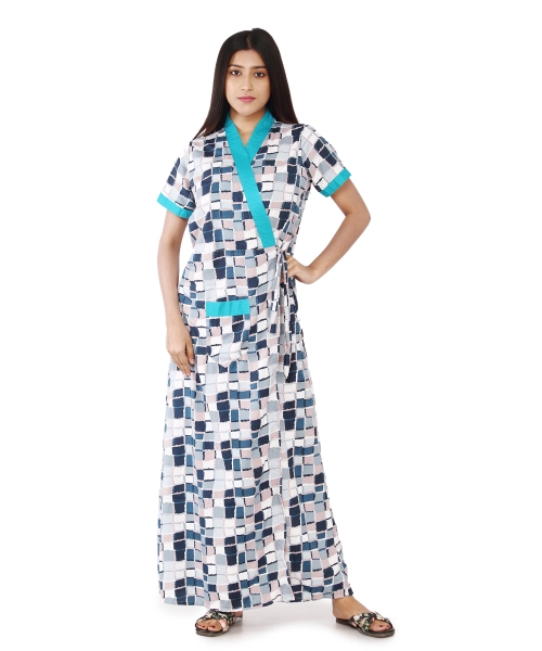 Exclusive Premium Printed Housecoat For Women