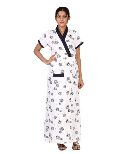 Exclusive Premium Printed Housecoat For Women