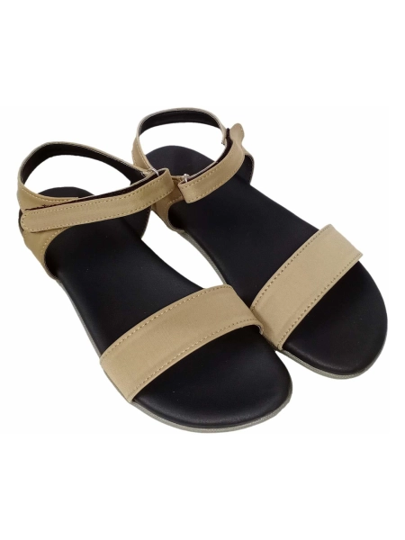 Fancy & Comfortable Flat Sandal with Ankle Strap for women & Girls