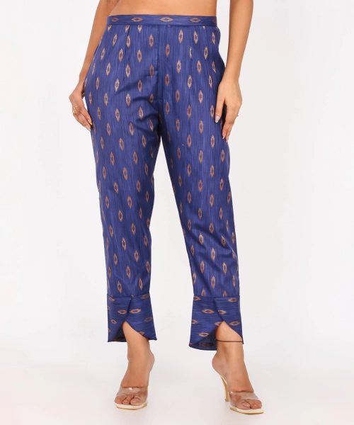 Women Straight Fancy Printed Trouser