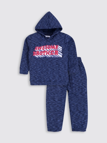 Baby Boys Hoodie And Track Pant Set