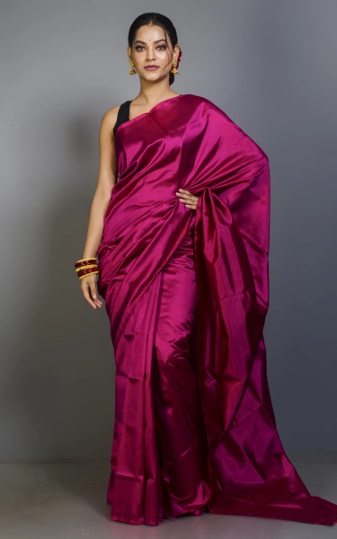 Soft Bishnupuri Katan Silk Saree