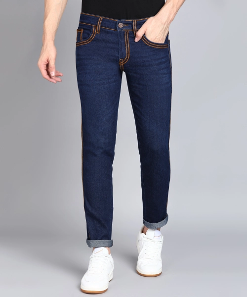 Podge Slim Fit Blue Jeans For Men