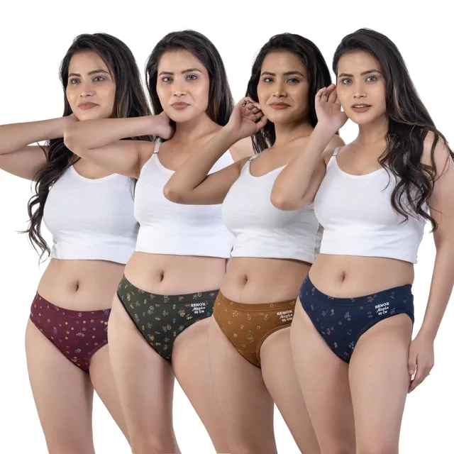 Pack Of Five Cotton Panty