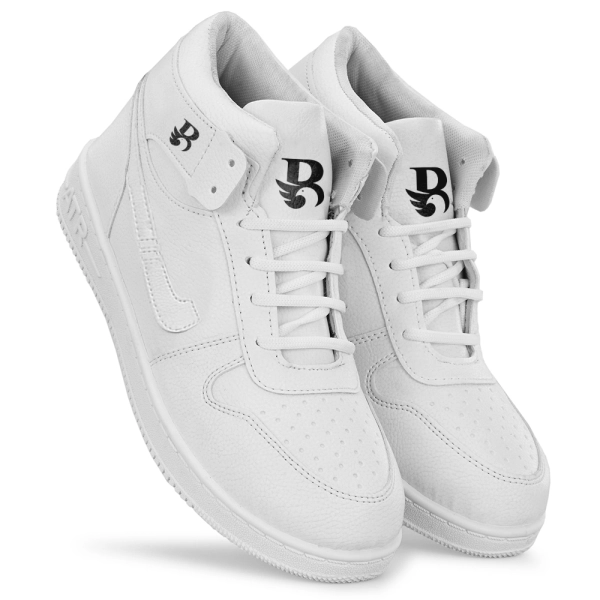 Men's Casual White Color Shoe's Lightweight Design