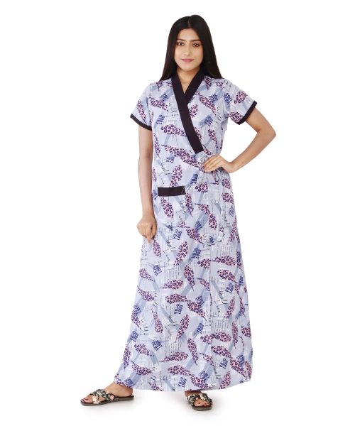 Exclusive Premium Printed Housecoat For Women