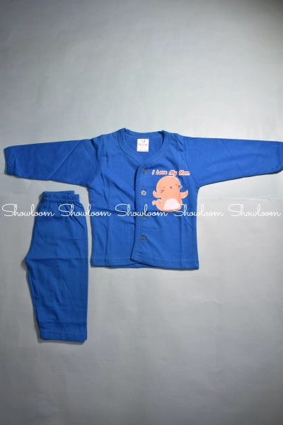 Kids Full Sleeves Cotton Printed T-shirt And Full Pant