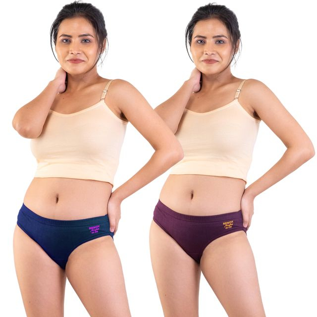 Pack Of Two Cotton Panty