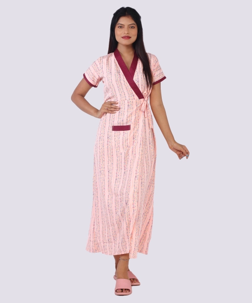 Exclusive Premium Printed Housecoat For Women