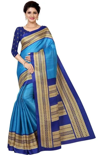 SVB Saree Mysore Silk Kalamkari Saree