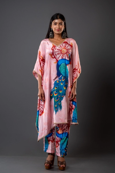 Women Pankh Printed Kaftan Set