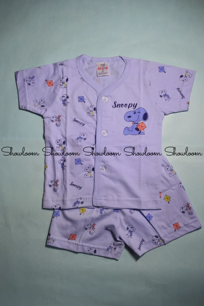 Kids Pure Cotton Printed T-shirt and Short Pant