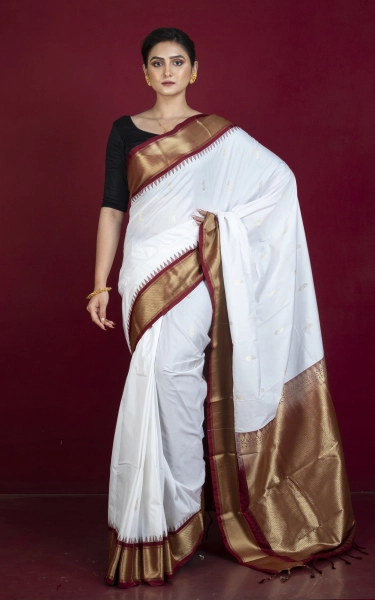 Blended Gadwal Silk Saree