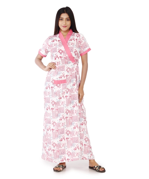 Exclusive Premium Printed Housecoat For Women