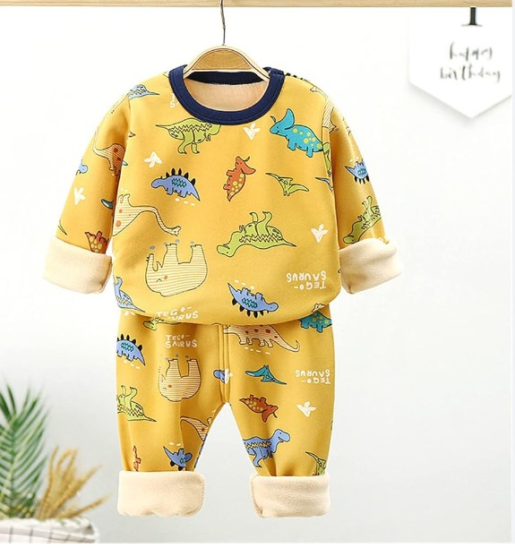 Kids Full Sleeves Printed T-shirt And Full Pant Set